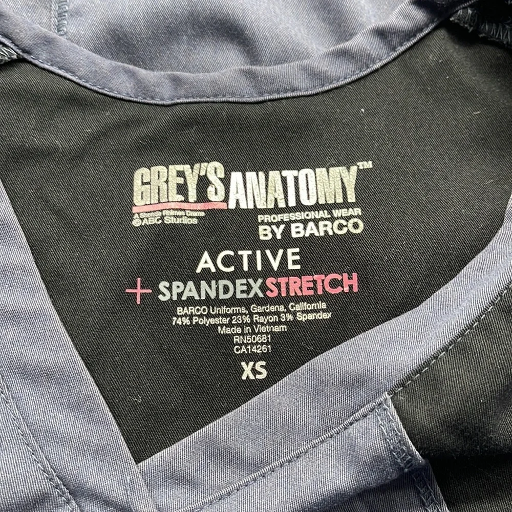 Grey’s Anatomy By Barco Scrub Top Lot XS - Picture 9 of 16